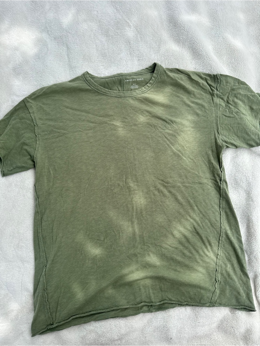 American Eagle Boyfriend T-Shirt Green Extra Small / Small